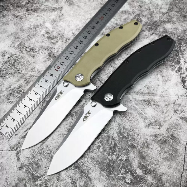 ZT Hinderer 0562 Folding Blade Carbon Fiber with Titanium Back Handle For Hunting -Hygo Knives™