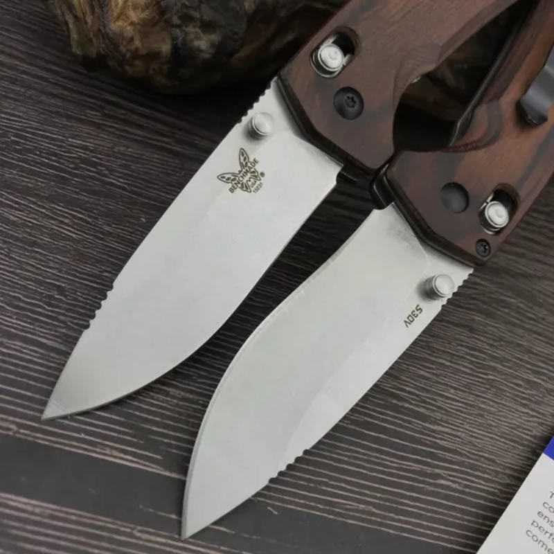 Benchmade 15031-2 & 535 Hunt Wood Handles Outdoor Camping Hunting -Hygo Knives™
