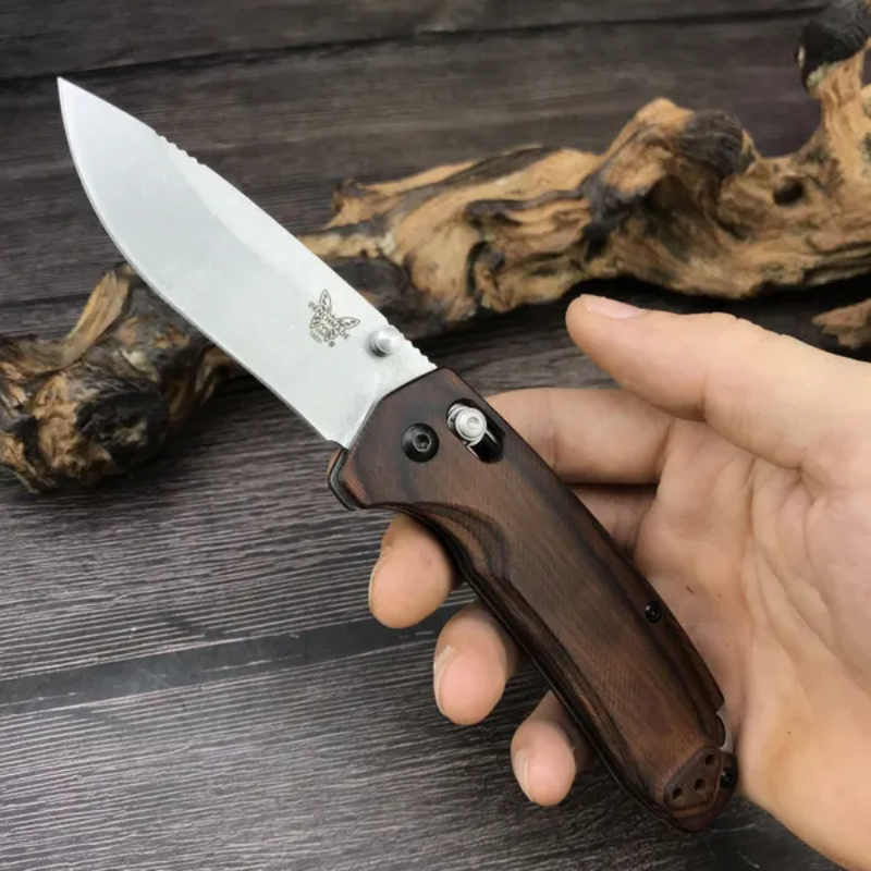 Benchmade 15031-2 & 535 Hunt Wood Handles Outdoor Camping Hunting -Hygo Knives™