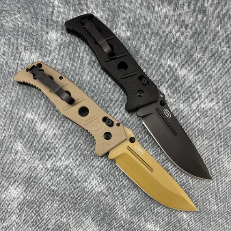 Benchmade 275SGY-1 Shane Sibert Adamas Folding Knife For Camping Hunting -Hygo Knives™