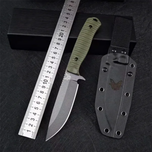 Benchmade Anonimus Fixed Blade 539GY - 5.0 CPM-Cru Wear Finish Blade For Camping -Hygo Knives™