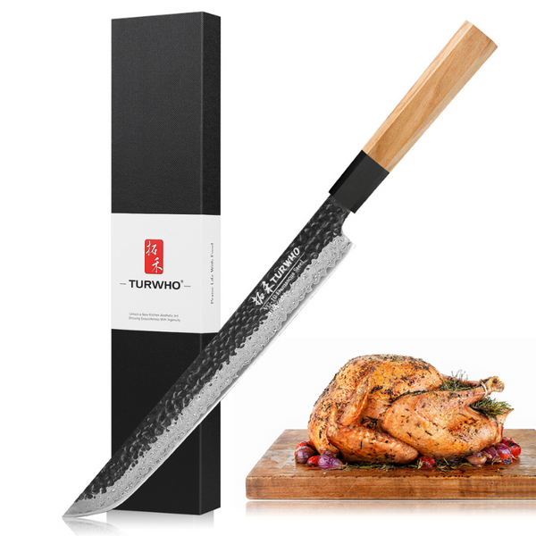 TURWHO 10.5 Kitchen Knife Japanese Damascus Steel -Hygo Knives™